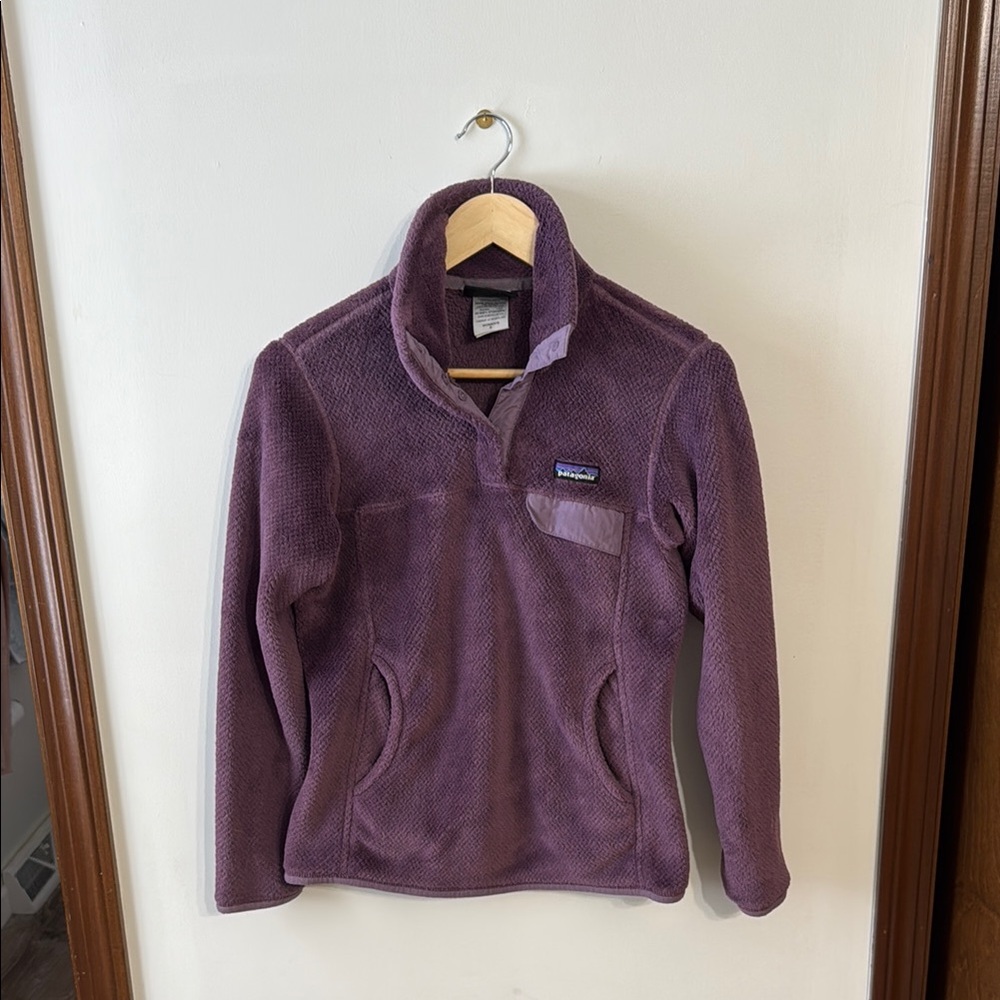 Patagonia Purple Fleece Pullover